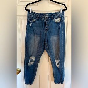 NOBO Women's High Rise Jeans - Blue